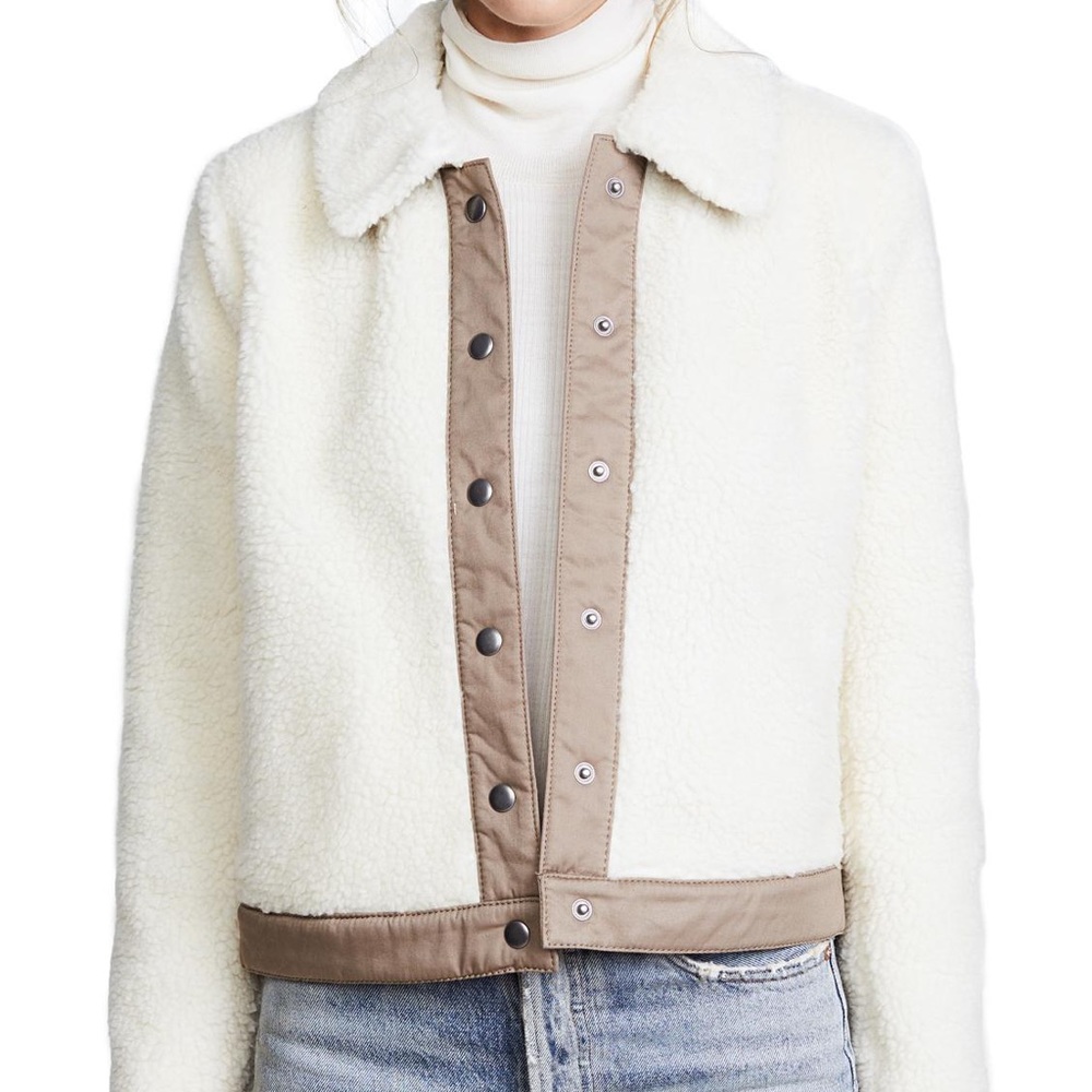 Madewell Sherpa coat